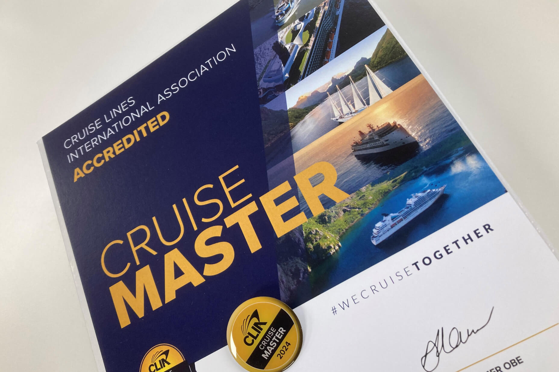 Cruise Master Certification image