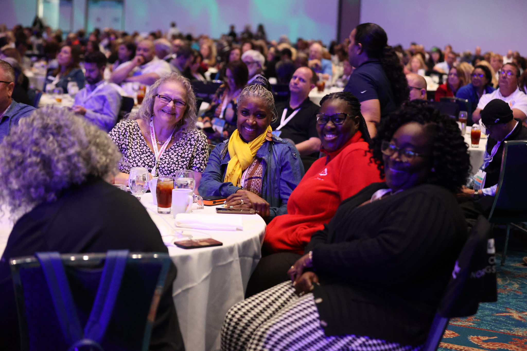 Attendees at a conference