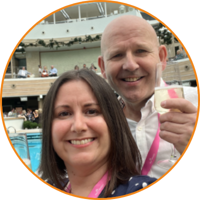 Laura Pedlar and Craig Shaw