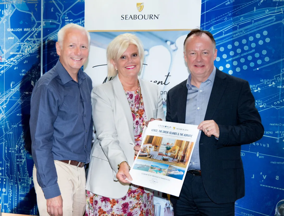 Lynn Narraway, Chris Townson and CLIA's Andy Harmer