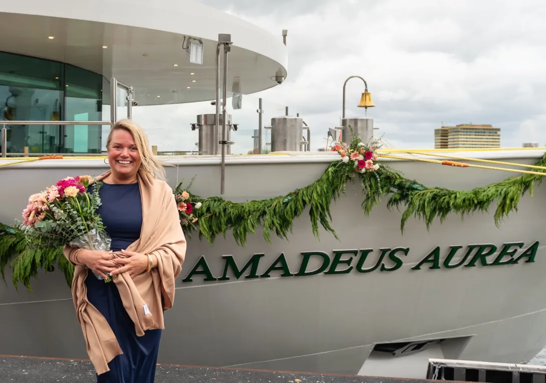 Kristie Keller - owner of Addicted to Adventures and a long-standing partner of the AMADEUS brand - served as godmother. 