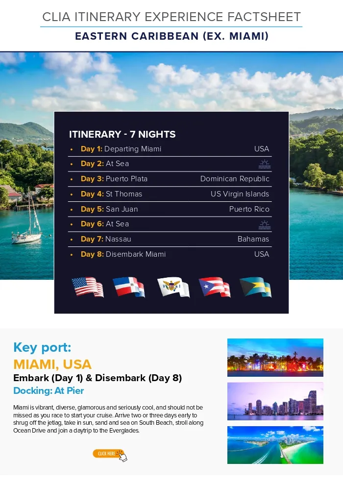 Caribbean Itinerary Factsheet