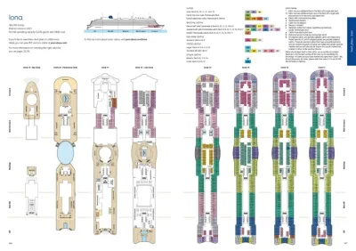 Sample Deck Plan - PO Cruises Iona - New to Selling Cruise
