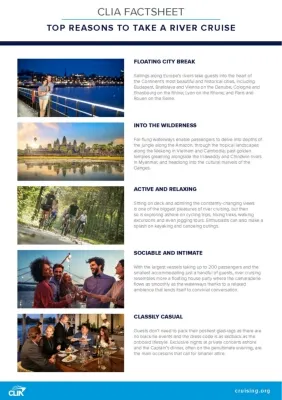 Top reasons to take a River Cruise - New to Selling Cruise