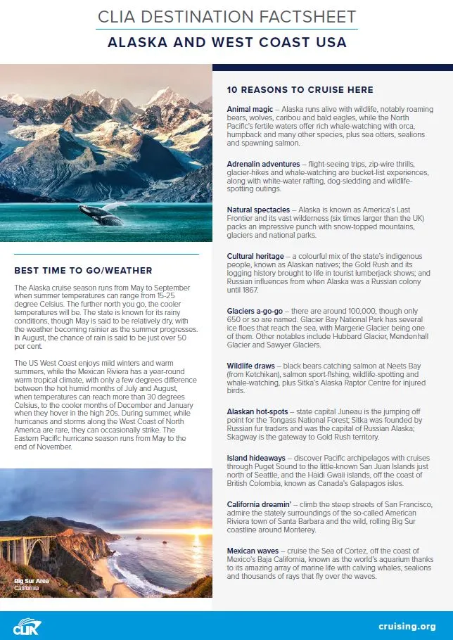 Alaska and West Coast